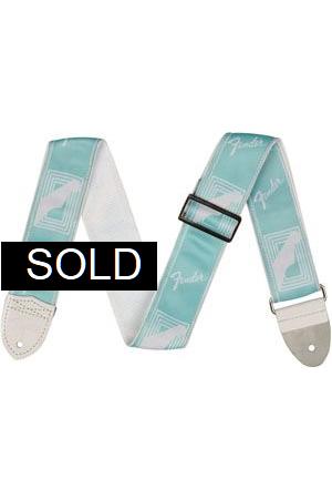 Fender Monogrammed Strap Daphne Blue Fender Monogrammed Strap Daphne Blue